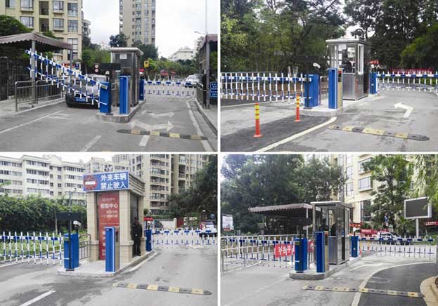 昆明盛高大城道閘案例 - 中出網(wǎng)-智能出入口與停車充電門戶