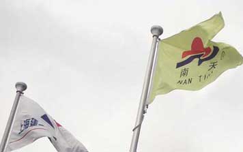 旗桿 - LED燈光景觀旗桿