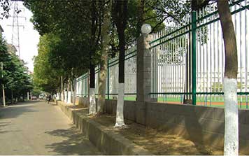 鋼管柵欄系列-NT-SF-F(有立柱）