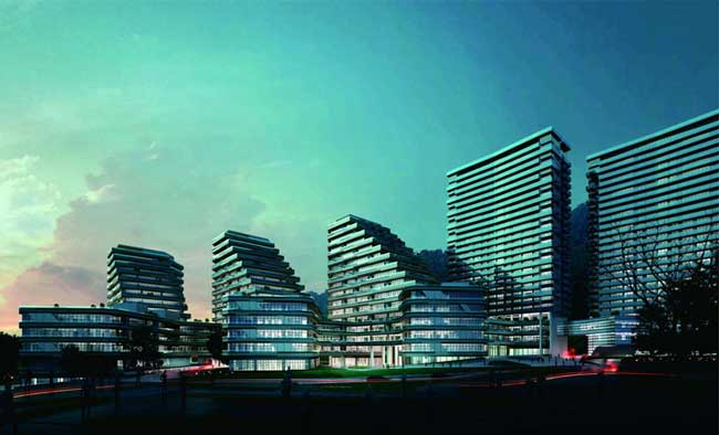 深圳大百匯生命健康產(chǎn)業(yè)園門禁系統(tǒng)案例 - 中出網(wǎng)-智能出入口與停車充電門戶