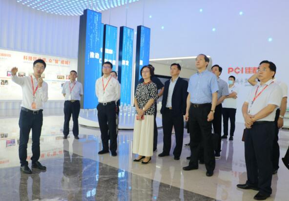 江西省委常委、副省長吳忠瓊一行調(diào)研佳都科技