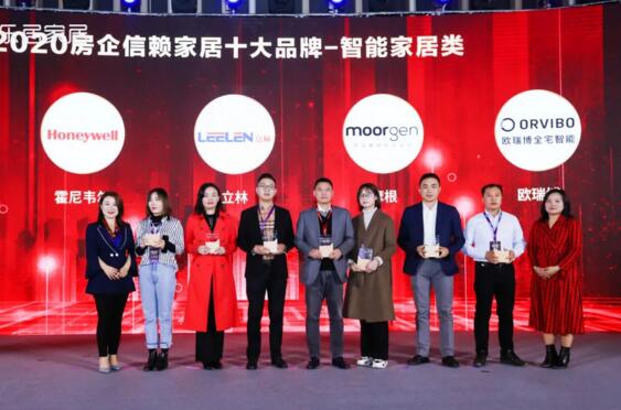 立林獲評(píng)智能家居類(lèi)“2020中國(guó)房企信賴(lài)家居十大品牌”
