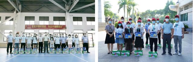 立林黨總支為戰(zhàn)疫在一線的立林黨員、志愿者送上慰問(wèn)