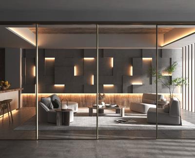 智能聯(lián)動(dòng)門(mén)四軌