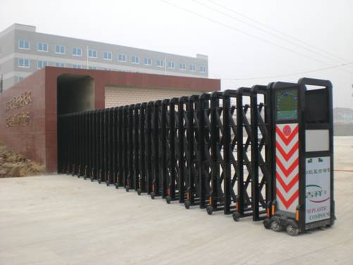 福山交通稽查大隊(duì)伸縮門案例 - 中出網(wǎng)-智能出入口與停車充電門戶