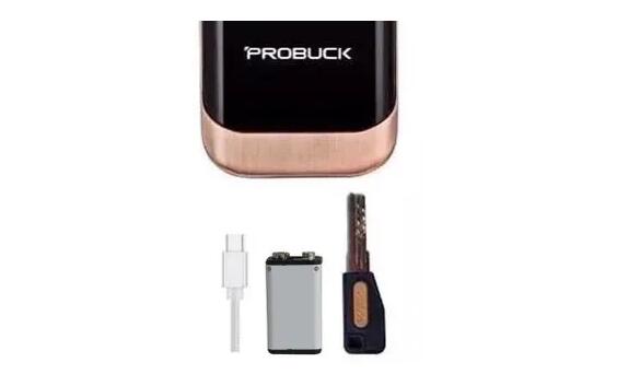 普羅巴克I3智能鎖以雙重充電方式，在細(xì)節(jié)上做到極致的體貼