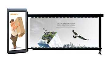 B9專業(yè)型數(shù)字直面廣告道閘