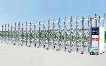 電動(dòng)伸縮門(mén) - 櫻槍網(wǎng)花DH-020伸縮門(mén)