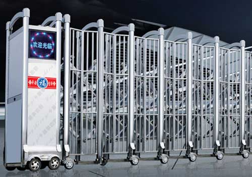 禪星網(wǎng)格門(mén)HD-021伸縮門(mén)