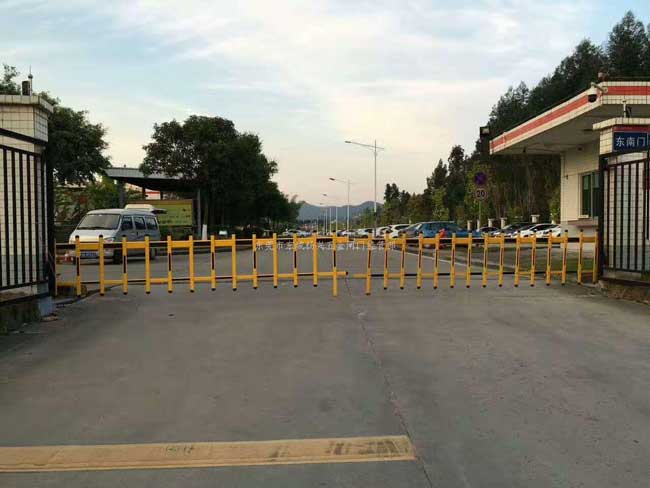 東莞東城桑園萬寶至電動道閘案例 - 中出網(wǎng)-智能出入口與停車充電門戶