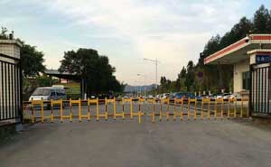 東莞東城桑園萬寶至電動(dòng)道閘案例