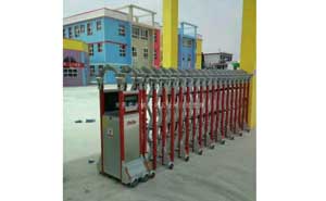 東莞萬江豪華鋁型電動(dòng)伸縮門案例