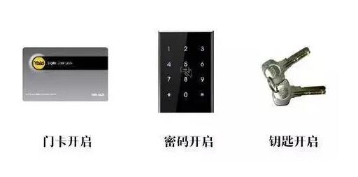 耶魯智能鎖YDM3211集智能卡、密碼、機(jī)械鑰匙三種開啟方式于一體