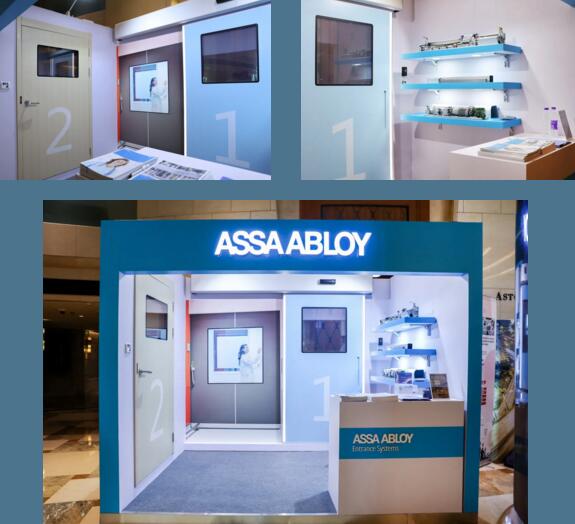 特設(shè)展臺(tái)，實(shí)力展現(xiàn)門體風(fēng)采