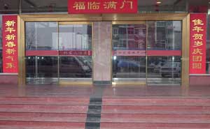 四川雙發(fā)大酒店自動(dòng)門案例