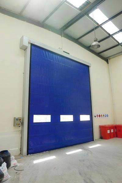 抗風大型堆積式快速門