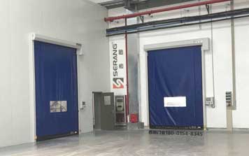 快速門 - 能防撞自動復(fù)位的拉鏈高速門