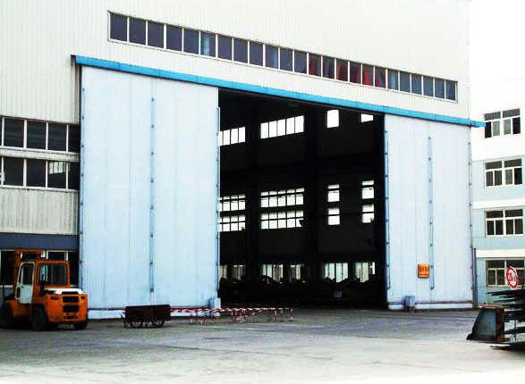 機械廠房用平移門