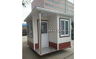 內蒙古財經大學崗亭工程案例