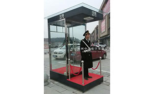 鄭州華強城市廣場崗亭工程案例