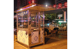 鄭州火車站崗亭工程案例