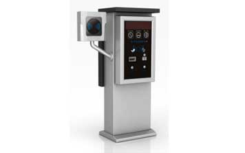 車(chē)牌識(shí)別系統(tǒng) - Hi系列含手臂讀卡器控制機(jī)