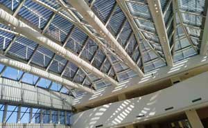 北京終端管制中心采光頂遮陽工程