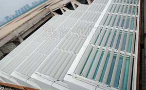 濟(jì)寧文化中心戶外電動遮陽百葉工程