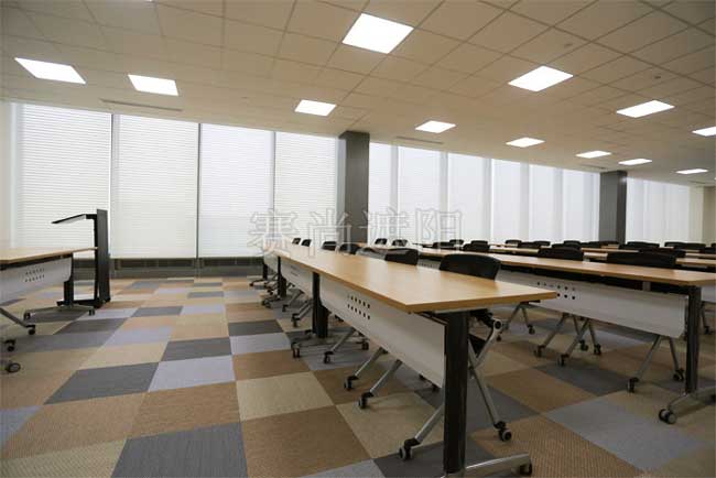 如意集團(tuán)研發(fā)中心電動窗飾遮陽項(xiàng)目 - 中出網(wǎng)-智能出入口與停車充電門戶