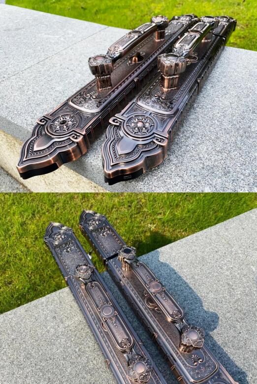 亞太天能F8全自動古典智能鎖采用全金屬一體式壓鑄工藝