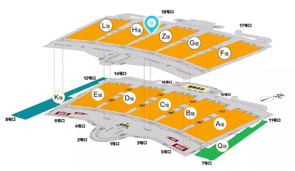 亞太天能展位坐標