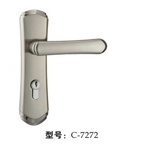 C中式中插芯門鎖-7272-掃鎳間鎳