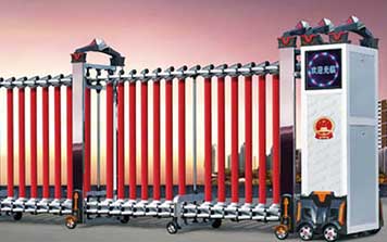 電動伸縮門 - A-2雄風系列電動伸縮門