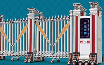 電動伸縮門 - D-1巨無霸系列電動伸縮門