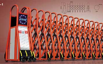 電動(dòng)伸縮門 - A-1曲美系列電動(dòng)伸縮門