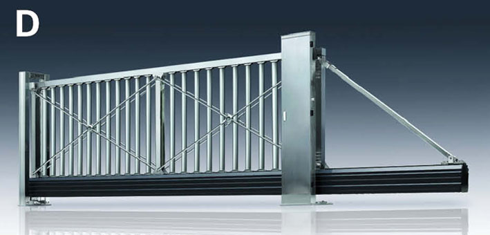 D型懸浮門