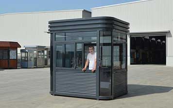 保安崗亭 - 氟碳漆保安崗亭