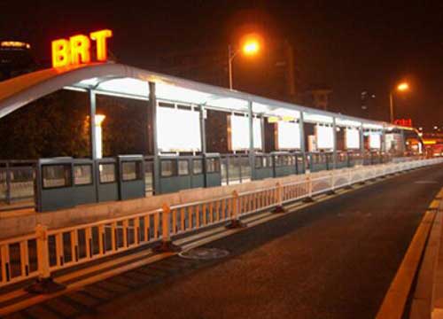 常州一號線BRT屏蔽門工程 - 中出網-智能出入口與停車充電門戶