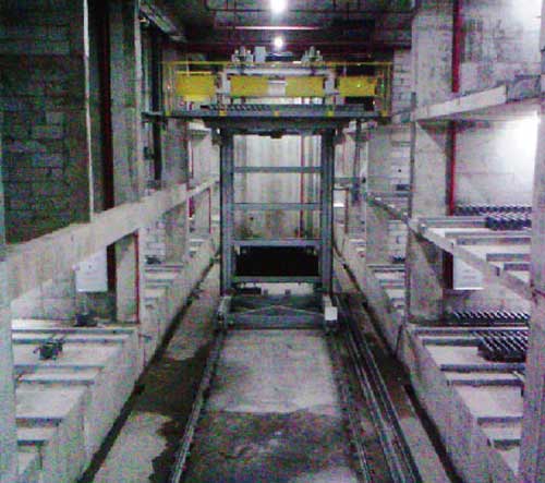 巷道堆垛類機械式停車設備