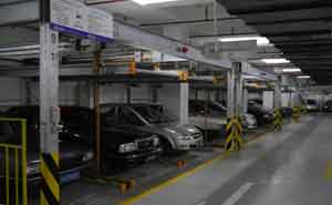 上海浦東中核大廈立體車庫案例