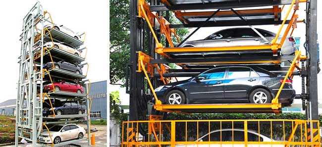 垂直循環(huán)式PCX型立體車庫