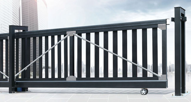 懸掛式直線門908B(黑色)