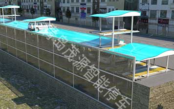 地坑三層簡易升降立體車庫