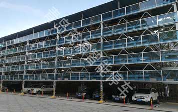 四層到七層升降橫移停車設(shè)備