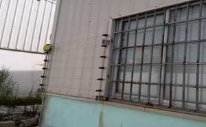 福建立穎針織廠(chǎng)電子圍欄案例