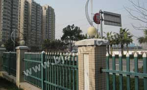 西北旺中海楓蓮小區(qū)脈沖電子圍欄項(xiàng)目