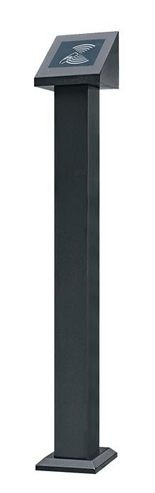 人臉測(cè)溫立柱