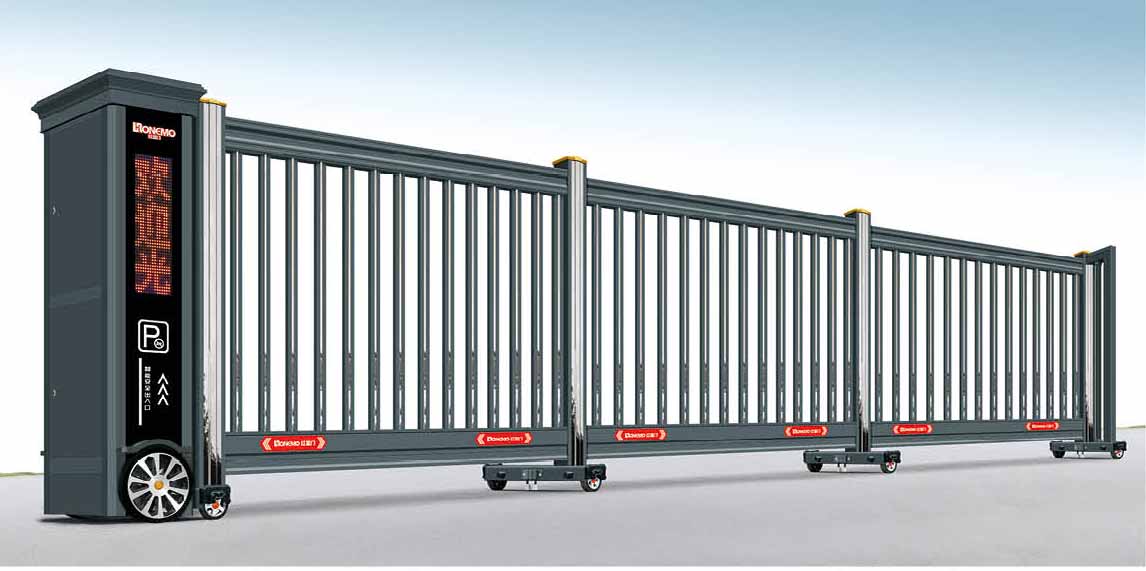 不銹鋼插邊段滑門H835-07