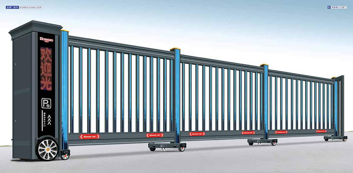 不銹鋼插邊段滑門H835-06