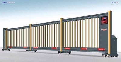 黃色外漆段滑門H835-05